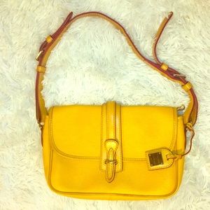 Dooney and Bourke Mustard Crossbody